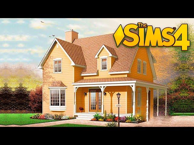 POSTAVIL JSEM ÚTULNÝ DŮM POUZE POMOCÍ ZÁKLADNÍ HRY VE SIMS 4 - The Sims 4 (2022)