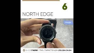 smartwatch υβριδικό north edge apache 46