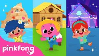 My Dream House | Outdoor Songs | Spanish Nursery Rhymes in English | Pinkfong