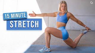 15 MIN FULL BODY STRETCH - Daily Routine for Flexibility & Mobility - (HIIT IT HARDER DAY 28)
