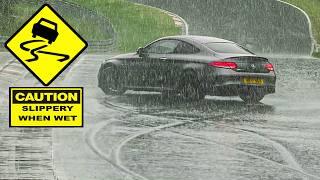 NÜRBURGRING BIG RAIN STORM! 18.05.2024 DRIFT MANIA, Fails & Highlights Touristenfahrten Nordschleife